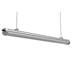Quattro Series High Power Triproof Light showcasing high lumen output in industrial settings