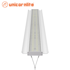 Visual comparison of the 100W, 150W, 200W, and 240W variants of the Galaxy G2 Linear LED High Bay Light, illustrating versatility for different lighting needs
