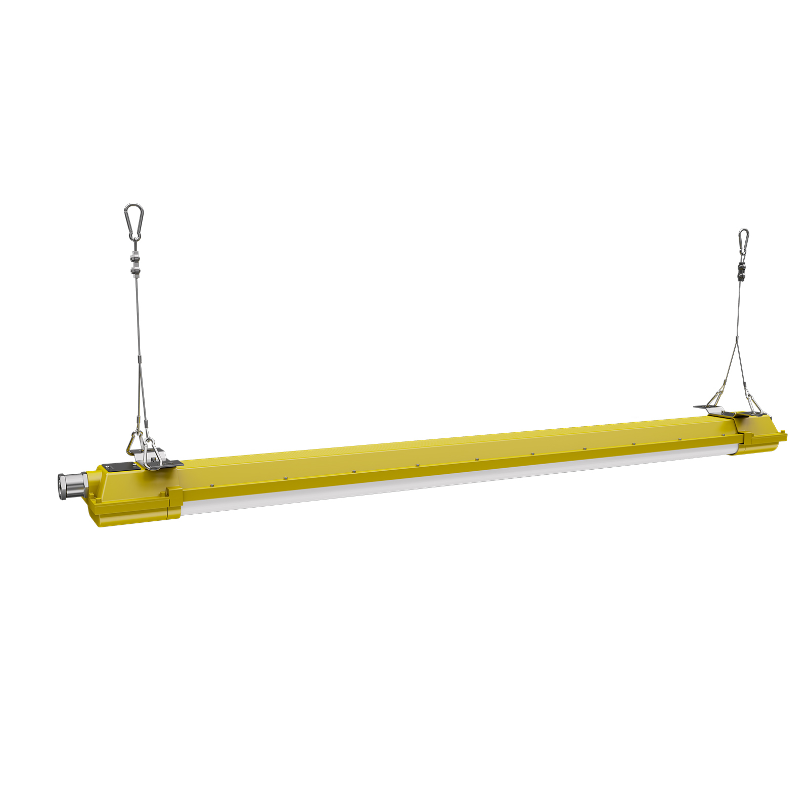 Example of the Matrix Series light in an industrial setting, effectively illuminating a workspace while ensuring safety in hazardous areas.

