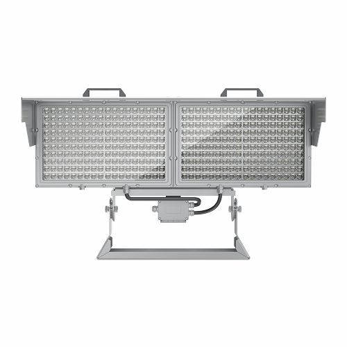 High-performance Sniper Series LED highmast light designed for optimal illumination on sports fields