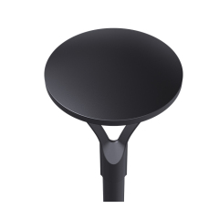 Example of the Hermoso Series LED light illuminating a pathway, showcasing its bright 170Lm/W output.