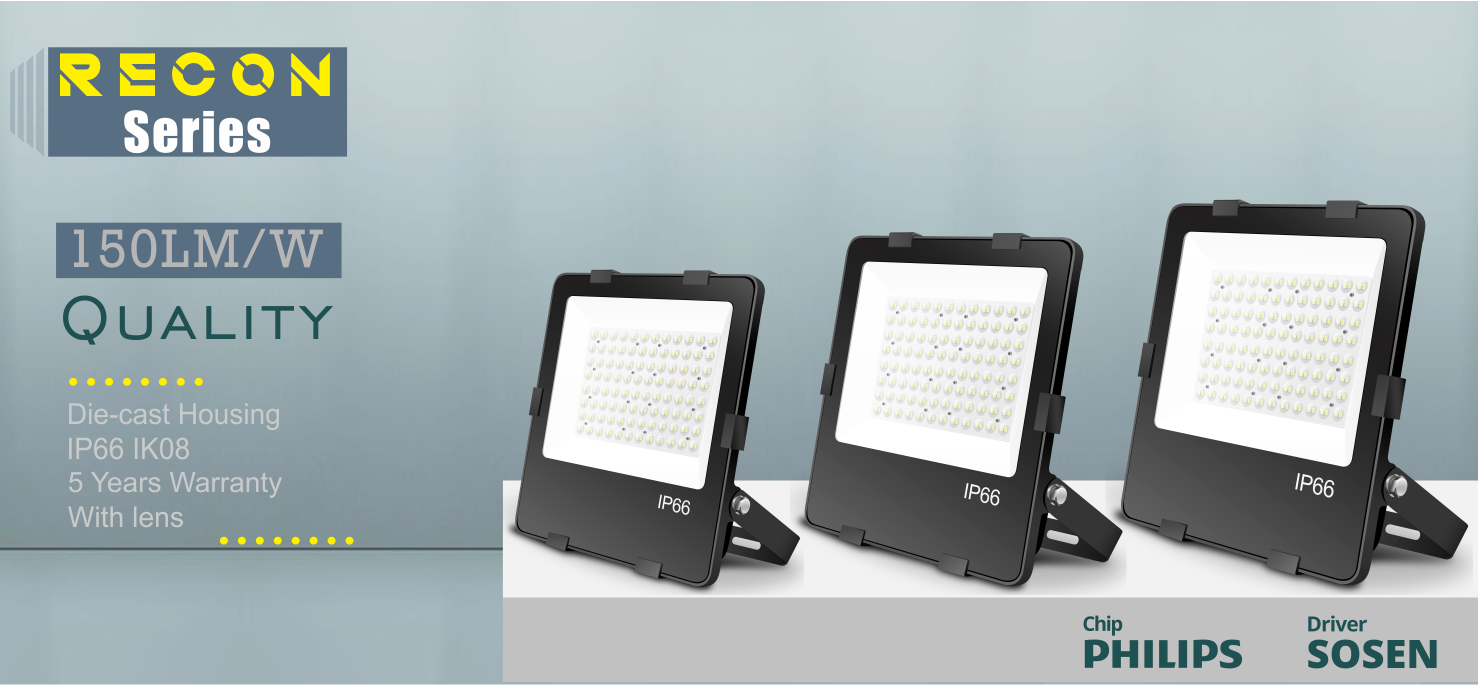 Recon Series Ip66 Led Flood Light