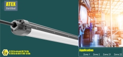 Elegence Series Linear Explosion Proof Led Lighting Fixtures
