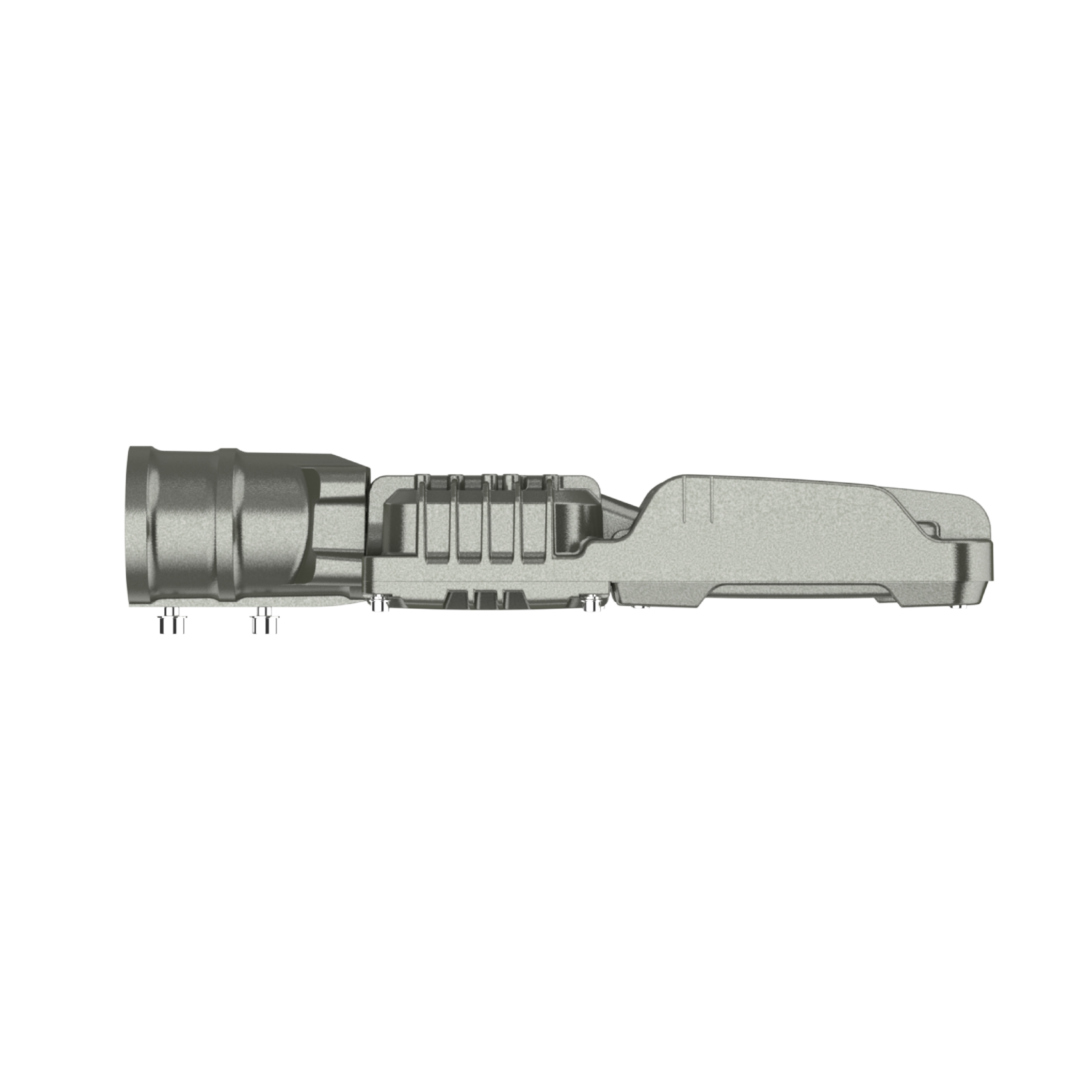Pioneer Series street light installed in a hazardous area, providing bright illumination and safety.