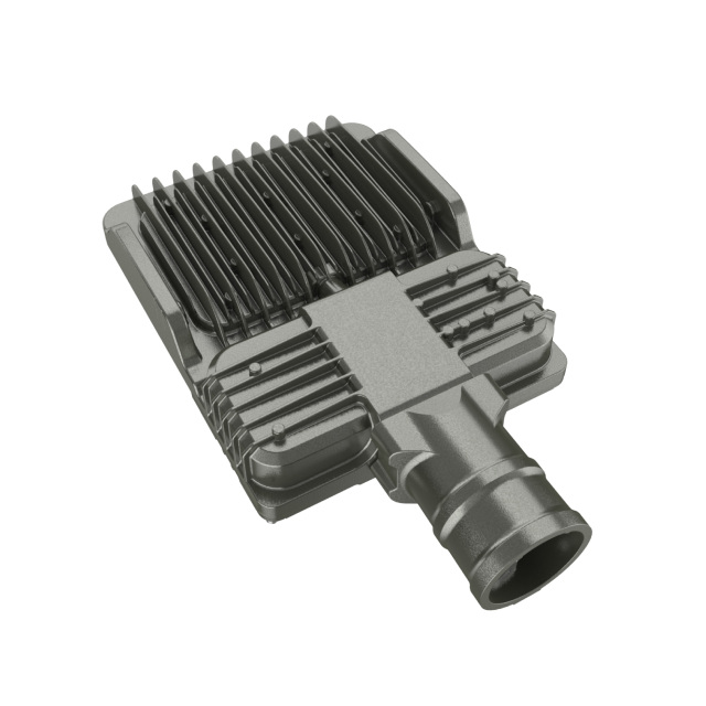 Side view of the Pioneer Series explosion-proof street light, displaying its weather-resistant features.
