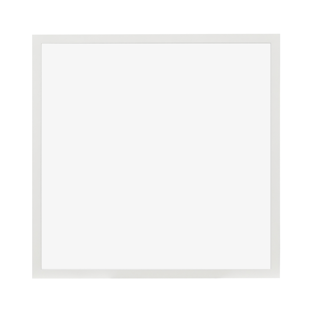  Side view of the Thor LED panel light, demonstrating its slim construction and versatility for various installation types.