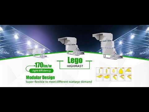 Lego Series Modular Highmast Light