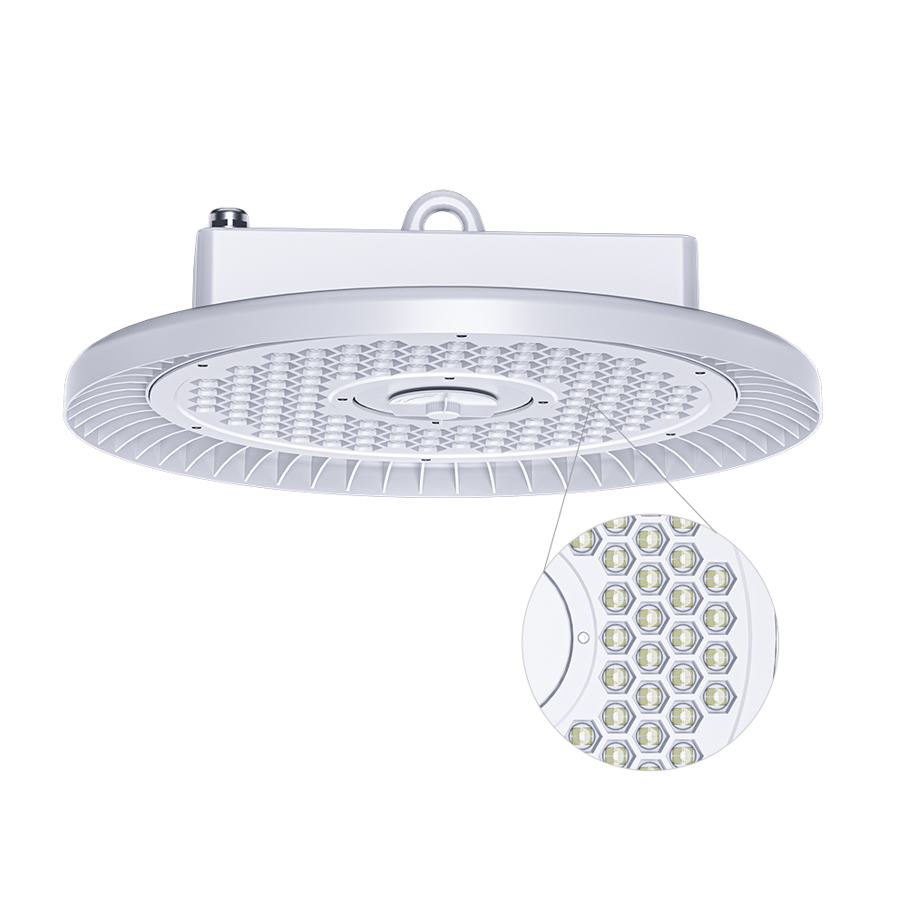 LED High bay lights Kairos Series,Anti-glaring,Power adjustable by switch