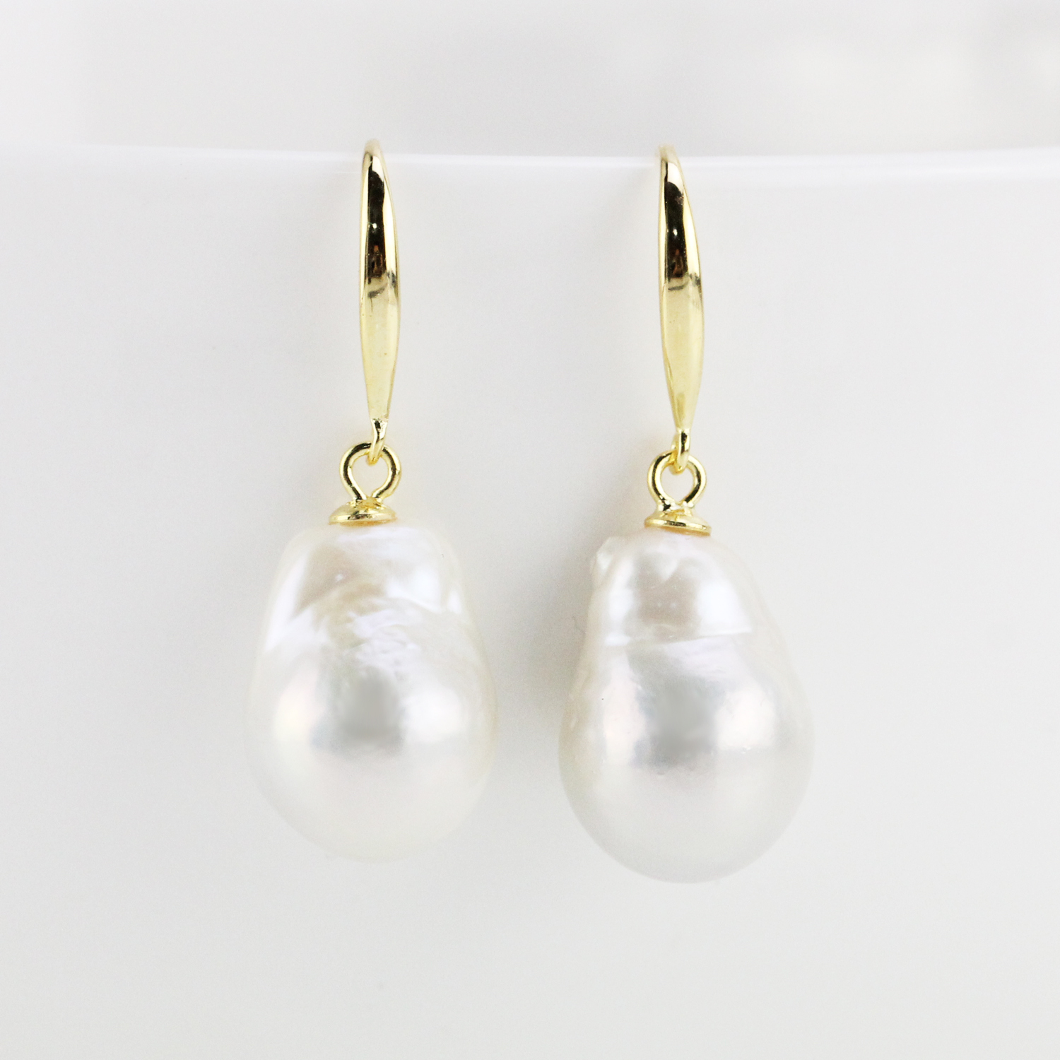 drop pearl earrings