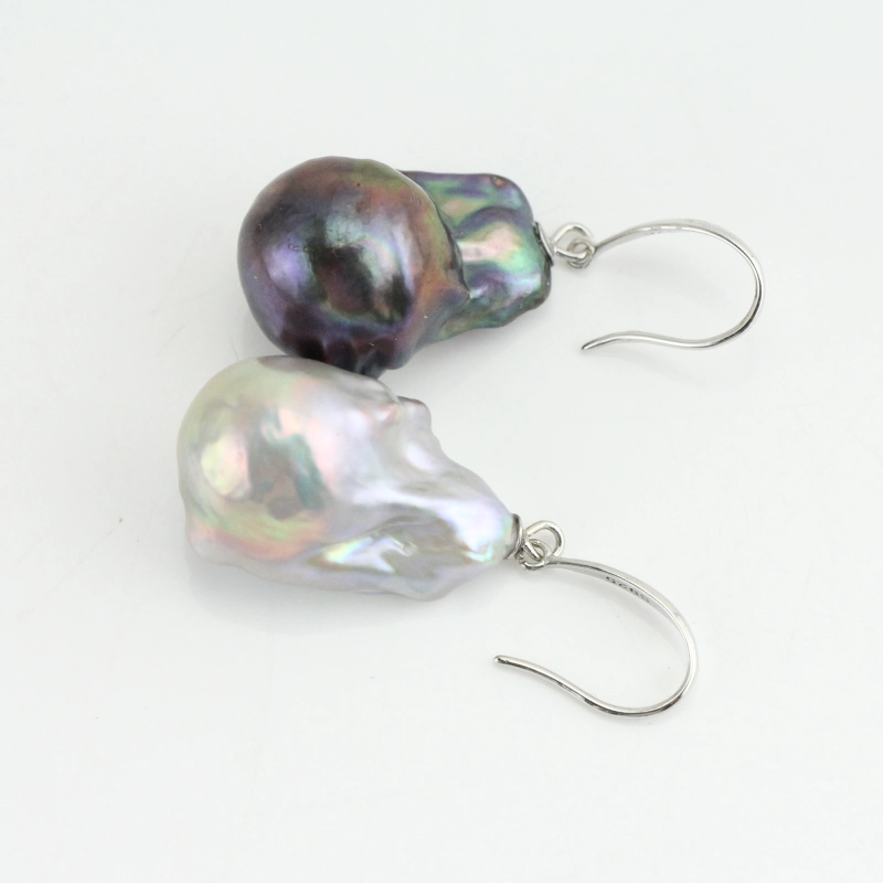 baroque pearl earrings