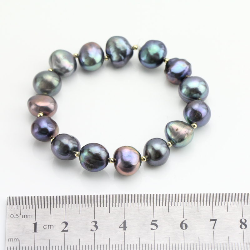 black pearl bracelet
