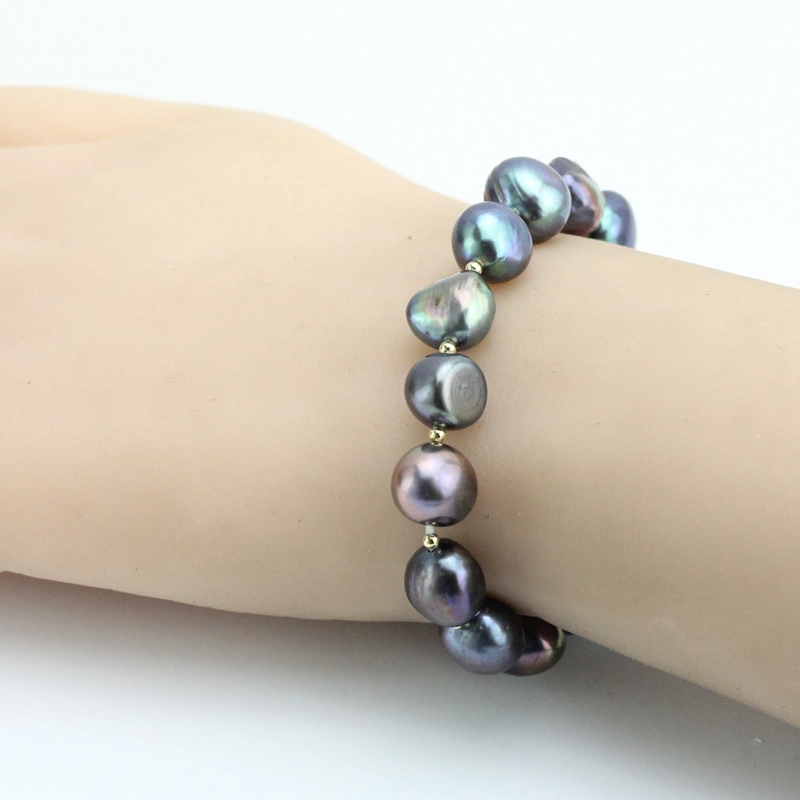 black pearl elastic bracelet