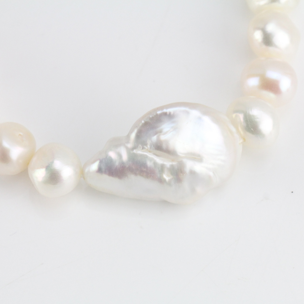 Baroque Pearl Elastic Bracelet