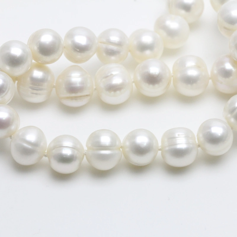 10mm White Freshwater Pearl Endless Long Necklace