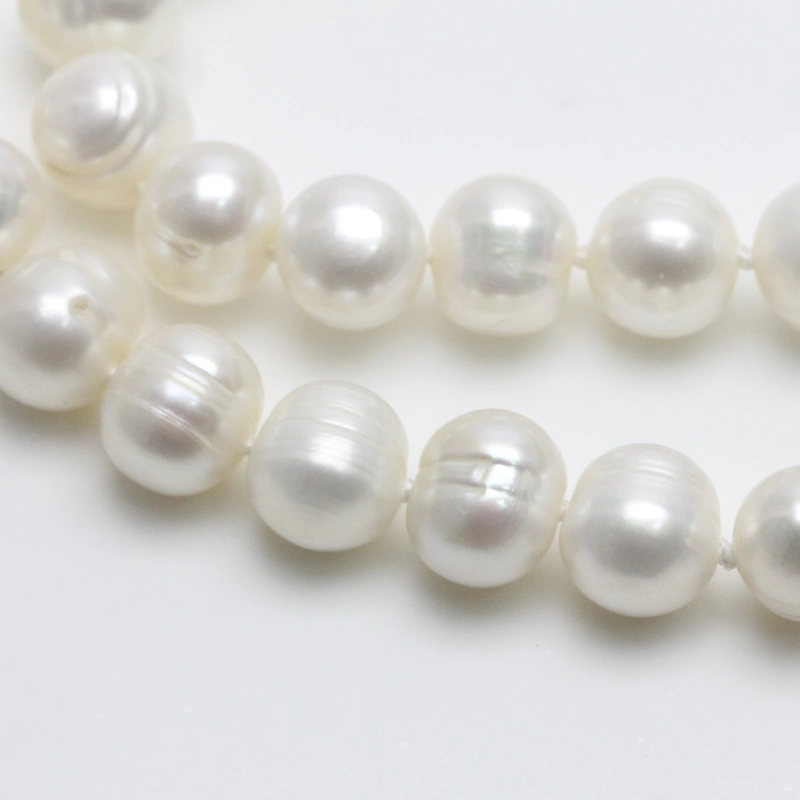 10mm White Freshwater Pearl Endless Long Necklace