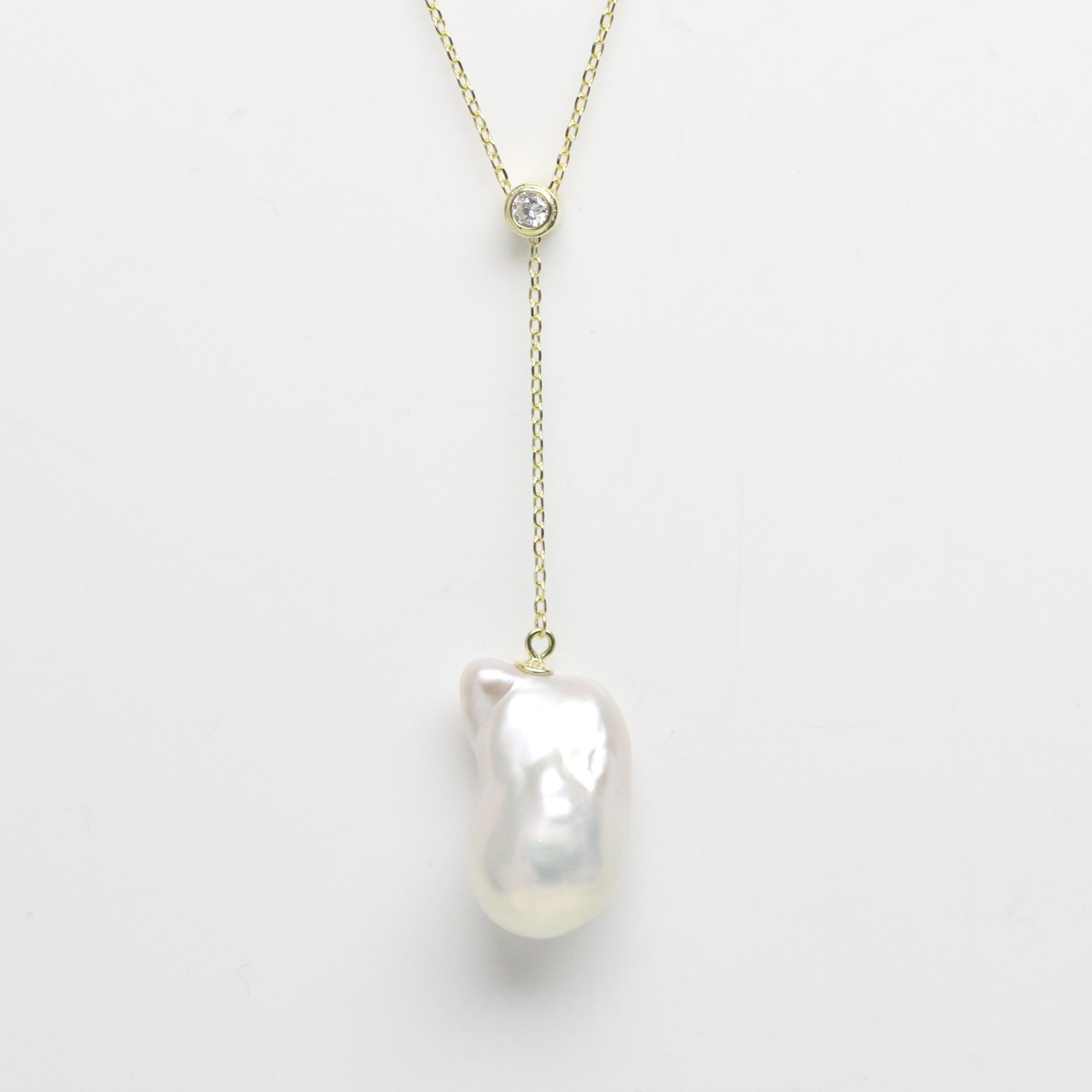  Large Baroque Pearl Necklace