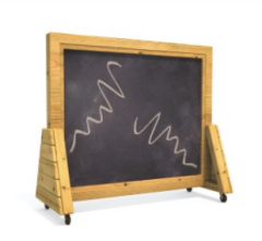 Blackboard easel
