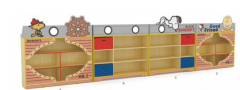 Snoopy shaped toy cabinet