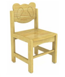 Panda shaped chair