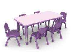 Rectangular table