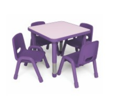 Square table