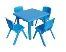 Table for four people