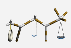 Nature-Inspired Tree Branch Swing