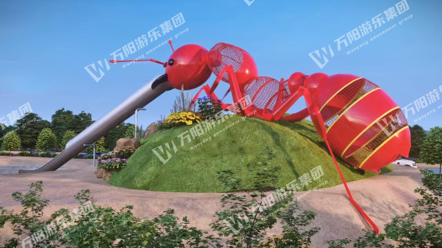 Customizable Ant Adventure Slide - Premium Commercial Playground Equipment
