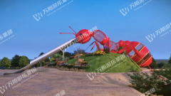 Customizable Ant Adventure Slide - Premium Commercial Playground Equipment