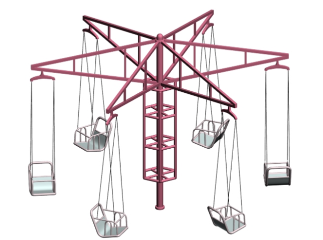 Unpowered Rotating Flying Chair