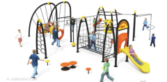Large - Scale Multi - Functional Outdoor Children's Playground Complex