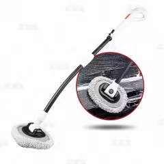 Microfiber Chenille Car Bicycle Boat Motorcycle Washer Cleaning Brush Washing Mop with Long Telescopic Handle