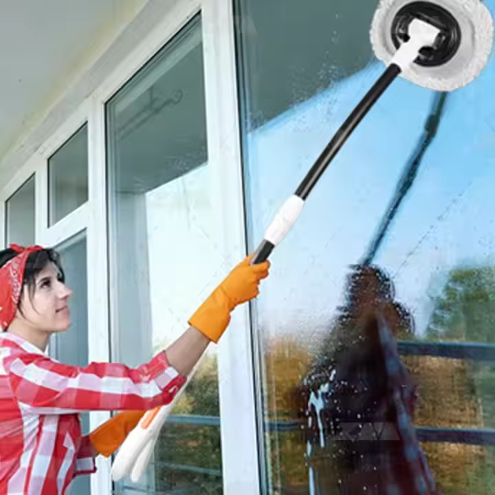 Microfiber Chenille Car Bicycle Boat Motorcycle Washer Cleaning Brush Washing Mop with Long Telescopic Handle