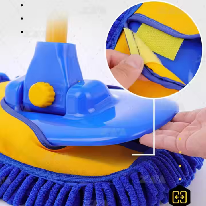 Factory Supply Microfiber Car Washing Mop Customized Extended Rotating Handle Car Cleaning Brushes Car Duster