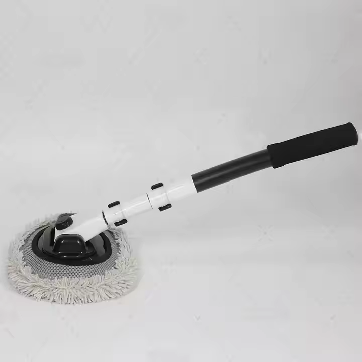Extended Telescopic Microfiber Car Washing Mop Car Duster Adjustable Rotating Handle Car Cleaning Brushes Factory Supply