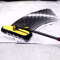 Factory Customized Chenille Bicycle or Motorcycle Chain Washer Microfiber Car Washing Mop with Long Handle Car Wash Brush