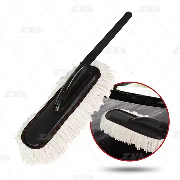 Soft Microfiber Car Care Wash Brush Car duster Factory Supply Sample Available