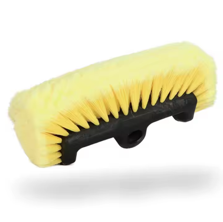 Water Flow Through PVC Brush With Bristle for Car Truck Boat Cleaning