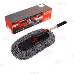 Customized Factory Supply Car duster Exterior and Interior with Telescopic Handle Car Cleaning Brush Extendable Handle