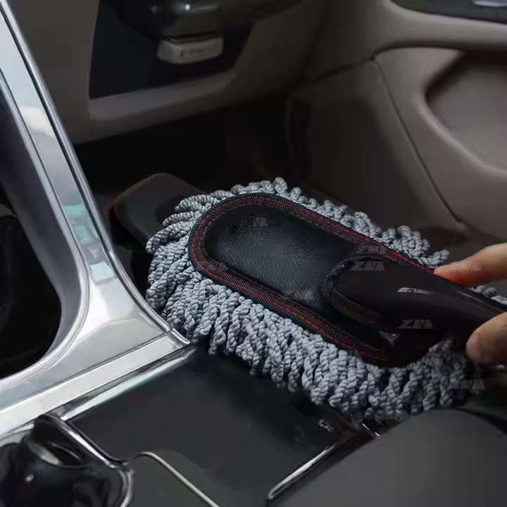 Microfiber Mini Car Duster Soft Car Cleaning Brush Supplied by Factory for Car Washes