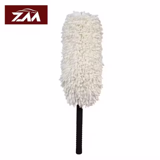 Manufacturer Supply Car Wash Brush Duster Soft Microfiber Exterior Car Cleaning Brush Microfiber Car Duster