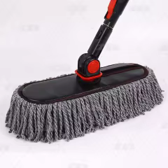 Factory Supply Microfiber Car duster Exterior with Telescopic Handle Soft Car Cleaning Brush Extendable Handle