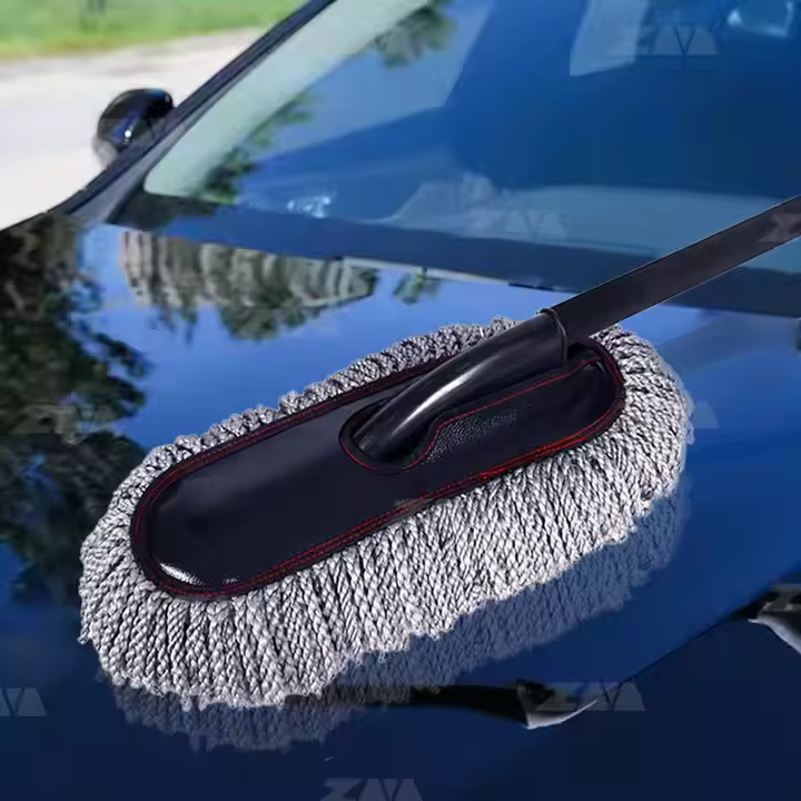 Soft Microfiber Car Care Wash Brush Car duster Factory Supply OEM