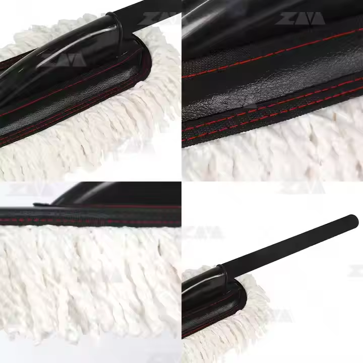 Factory White Microfiber Car Cleaning Soft Brush for Drill Tools Kit with Car Detailing Brush Set Car duster