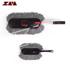 Factory Supply Microfiber Car duster Exterior with Telescopic Handle Soft Car Cleaning Brush Extendable Handle