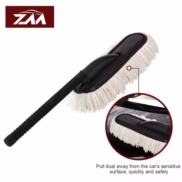 Automatic Washing Chenille Clean Feather Exterior Interior Soft Super Auto duster Cleaning Microfiber Duster Car