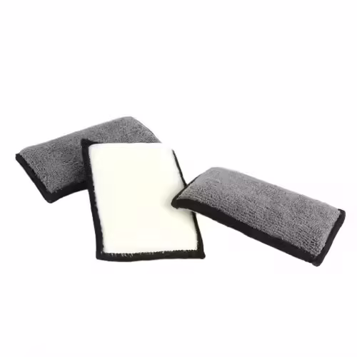 Microfiber Car Interior Cleaning Towel Leather and Instrument Scrubbing Sponge Block Ninja Interior Wipe