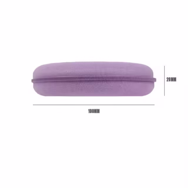 Purple Round Car Polish Sponge Wax Custom Logo Car Detailing Product