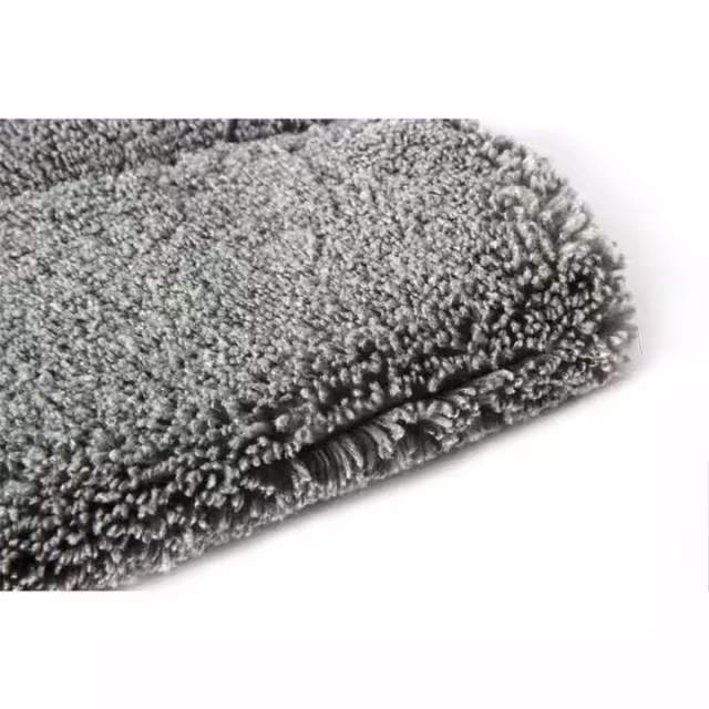 Gray Car Cleaning Waxing Polishing Microfiber Gloves Car Washing Mitt