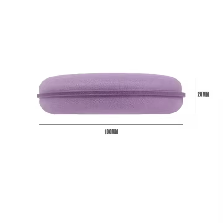 Purple Round Car Polish Sponge Wax Custom Logo Car Detailing Product